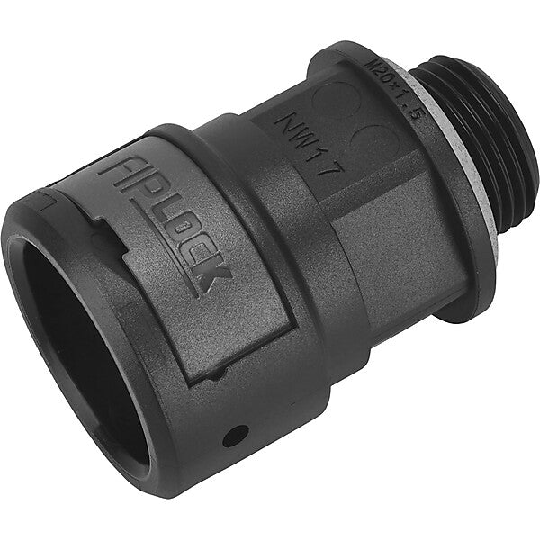 FRÄNKISCHE Anschlussverschraubung Kunststoff, schwarz ASPA-12M16PB
